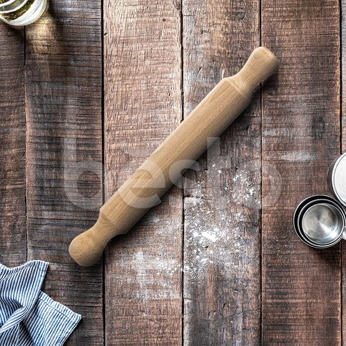 Wooden rolling pin kitchen - wooden,
