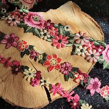 Bold Flower Embroidered