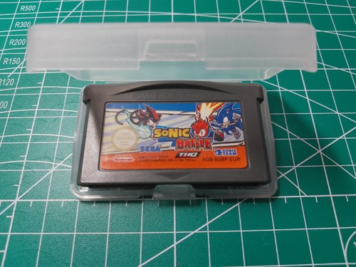 Sonic battle gba cartridge - sonic,