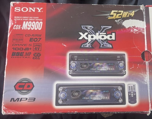 Sony cdx m9900 - m9900, car