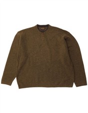 WOOLRICH Mens Button Neck