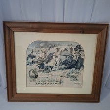 Framed Signed print of Oust