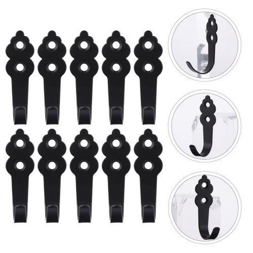 10pcs vintage style iron - style, wall