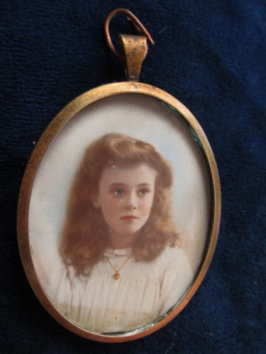 Beautiful celuloid miniature - beautiful,
