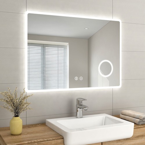 Emke led bathroom mirror - led, with