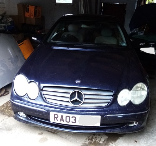 Mercedes clk headlight f - mercedes, n/s/f