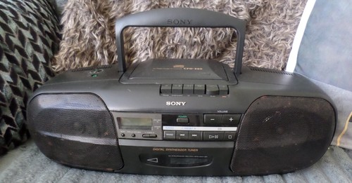 Sony cfd 340 boombox - cfd-340,
