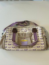 Pink Lining Yummy Mummy Purple Dragonfly Cupcake Changing Bag