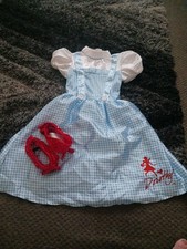 The Wizard Of Oz Dorothy Fancy Dress Costume Age 6-7-8 Years Amscan