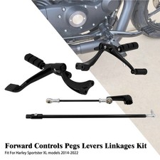 Black Forward Controls Kit