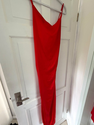 Reiss red cowl neck - reiss,