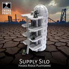 Supply Silo - 28mm 3d Printed