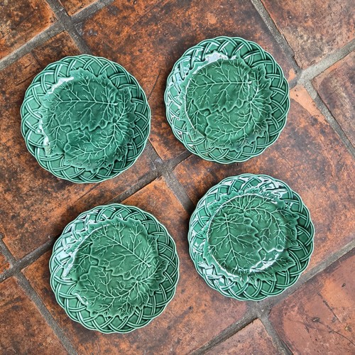 Antique green majolica - antique,