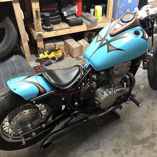 Motorcycle spring base solo - motorcycle,