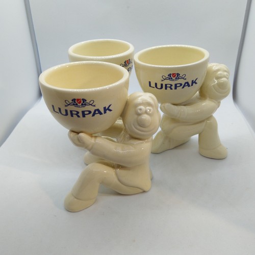 Different lurpak egg cups - 3,
