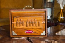 Premium Shruti Box, Teak Wood