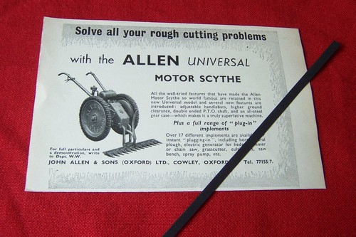 Allen universal motor - allen,