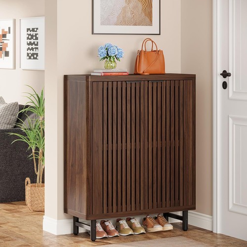 Tier shoe cabinet with - shoe,