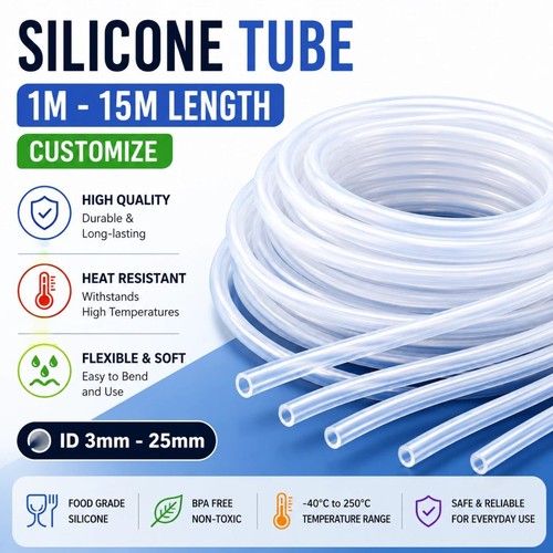 Food safe grade - silicone, tube