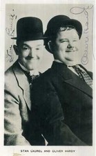 STAN LAUREL & OLIVER HARDY
