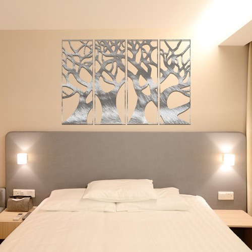 Metal tree wall art - metal,