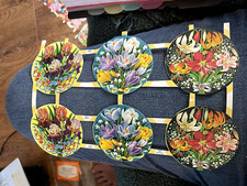 Vintage embossed die cut paper