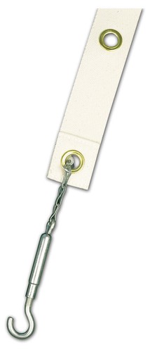 Edwards tennis net zinc - net, plated