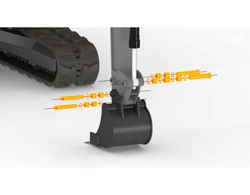 Dipper bucket end - dipper, &