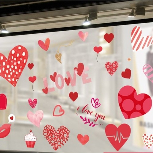 9pcs heart window clips for - 9pcs,