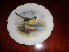 Royal Albert Collectors Plate GREY WAGTAIL From THE WOODLAND BIRDS COLLECTION
