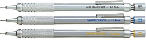 Pentel graphgear 500 - pentel,