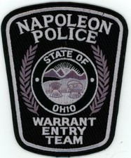 OHIO OH NAPOLEON POLICE