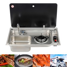 RH SINK & HOB SINGLE BURNER