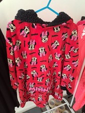 Oversized Fleece ( Snuddie) Hoodie. Minnie Mouse. Size S/M