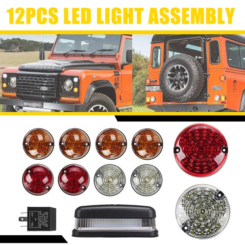 10pcs smoked for land rover - 10pcs,