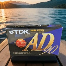 TDK AD90 Audio Cassette Type I