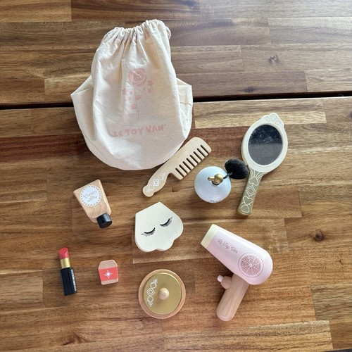 Toy van wooden cosmetic - toy,