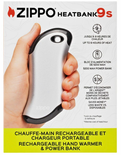 Zippo heatbank rechargeable - zippo, 9s