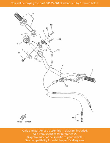 Yamaha bolt flange - bolt,,
