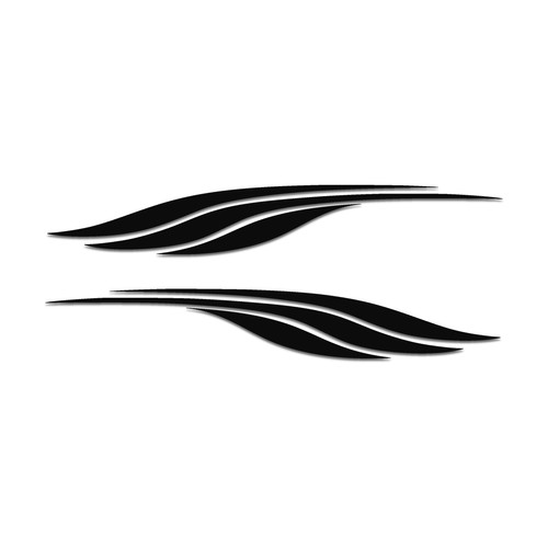 Camper van stripes waves - stripes,
