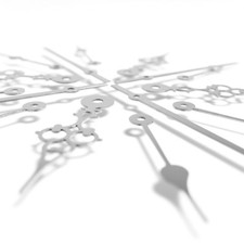 Clock Hands Replacement Silver