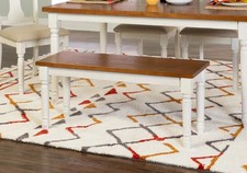 40" Farmhouse Dining Bench