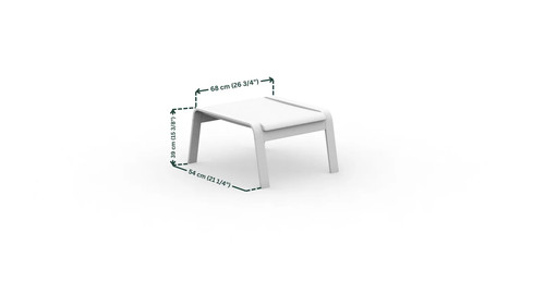Cover for poang ikea - ikea, footstool