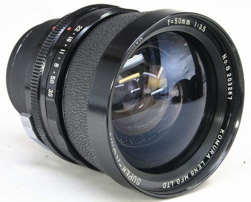 Bronica s2a komura 50mm - 50mm, 3.5