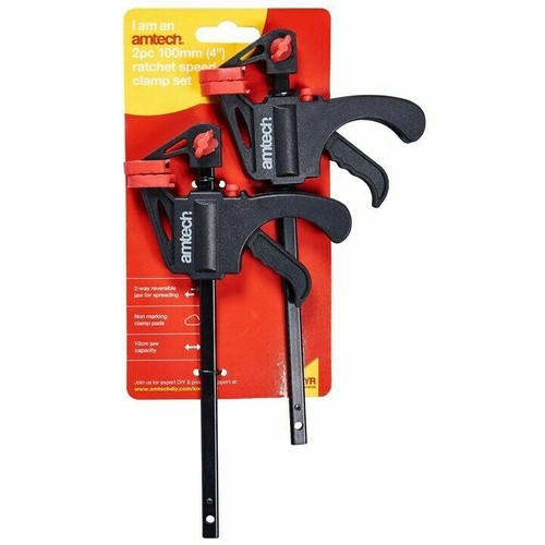 2pc speed clamp - 4", ratchet