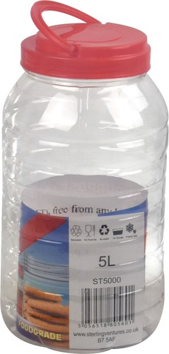 Large plastic jar screw - plastic,