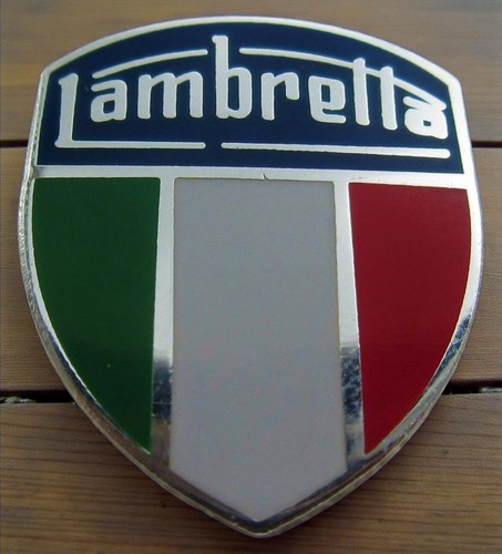 Scooter mod badge - -, lambretta