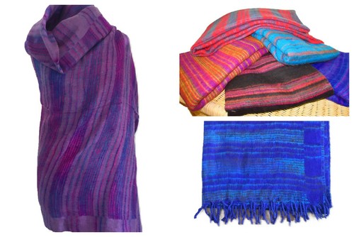 Woven cashmelon acrylic wool - cashmelon,