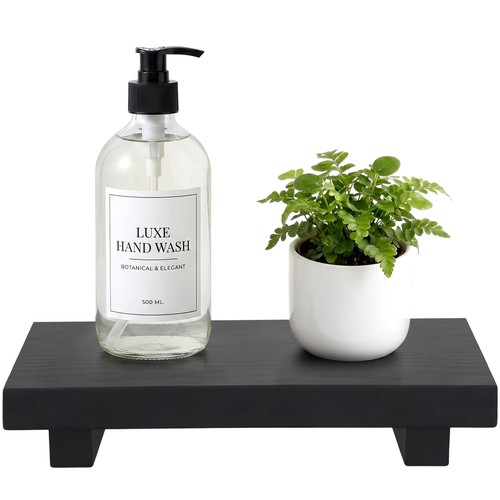 Black bathroom vanity - bathroom,