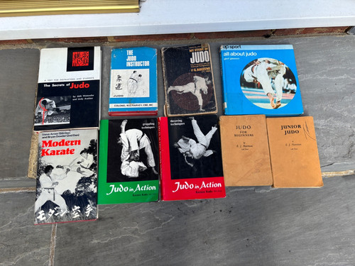 Vintage judo karate books - karate,